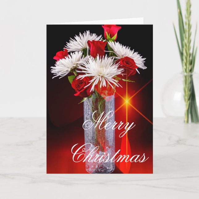 8789-C-Ro & Morsa med stjärnor Helgkort (Framsida)