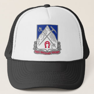 87:e infanteriregimen - VIRES MONTESQUE VINCIMUS Truckerkeps