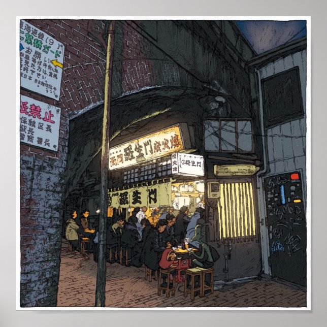 87:Rashomon/Shimbashi Poster (Framsidan)