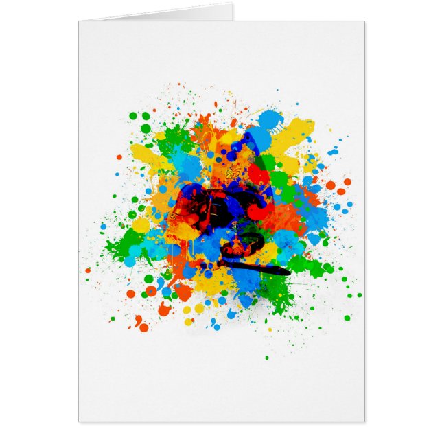 87. Stads- kajak 6 Hälsningskort (Framsidan)