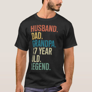 87th Birthday Husband Dad Grandpa Year Old Legend T Shirt
