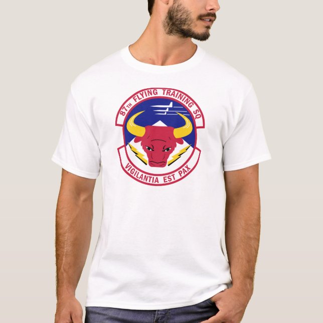 87th Flygutbildningsskvadron T-shirt (Framsida)