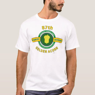87TH INFANTERIUPPDELNING "GULD- EKOLLON " T SHIRT