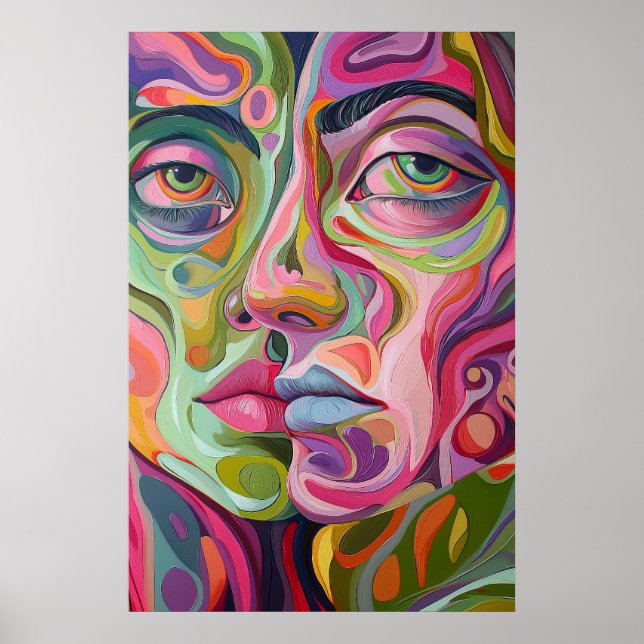 880 Abstrakt Poster (Framsidan)