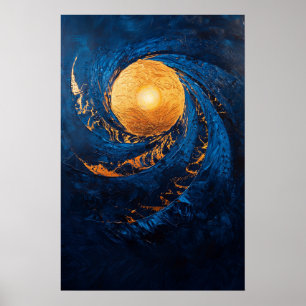882 Abstrakt Poster