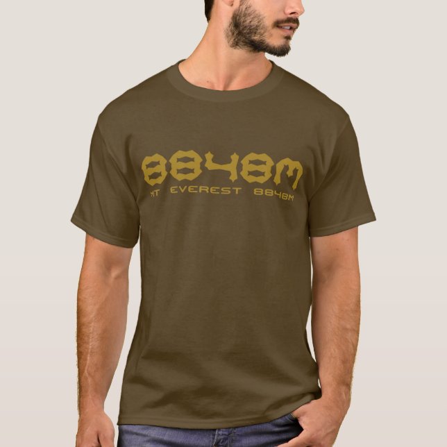 8848m t-shirt (Framsida)