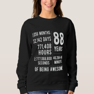 88:e födelsedag Manar Kvinnor i unga 88 år T Shirt