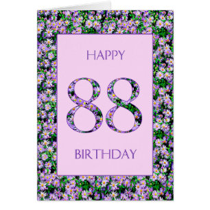 88:e Lilan Daisy Hälsningskort
