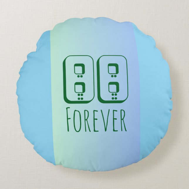 88 Forever Rund Kudd Kudde (Framsidan)