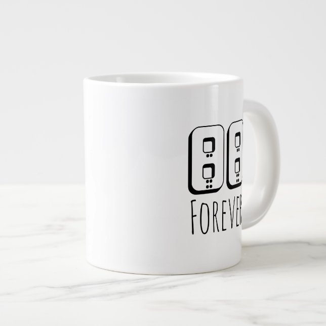 88 Forever Specialty Mug Jumbo Mugg (Framsida höger)
