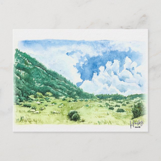 88: Mt. Yatsugatake Vykort (Framsida)
