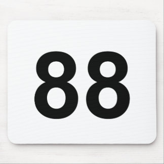 88 - nummer åttioåtta musmatta