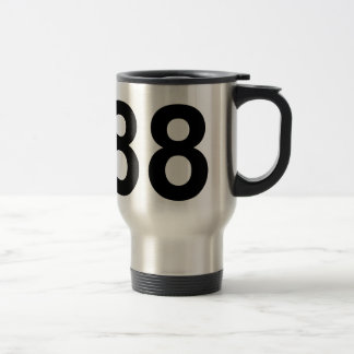 88 - nummer åttioåtta resemugg