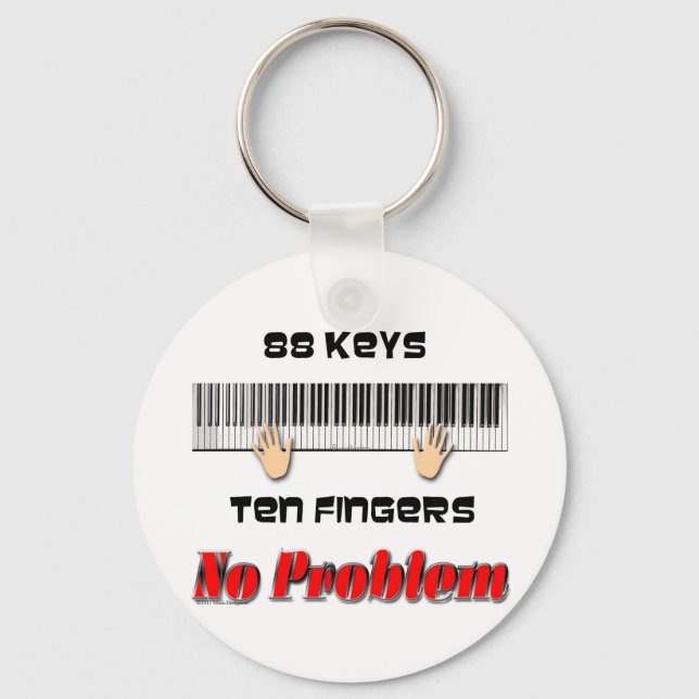 88 Nycklar tio Finger Nyckelring (Framsida)