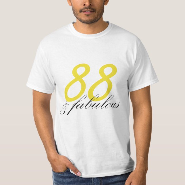 88 och Fabulous T Shirt (Framsida)