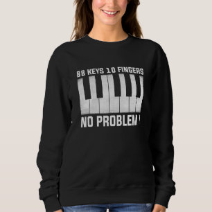 88 tangenter 10 fingrar Inga problem piano  Pianom T Shirt