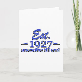 88th födelsedagdesigner kort