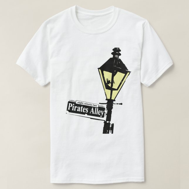 892 Pirater Alley T Shirt (Design framsida)