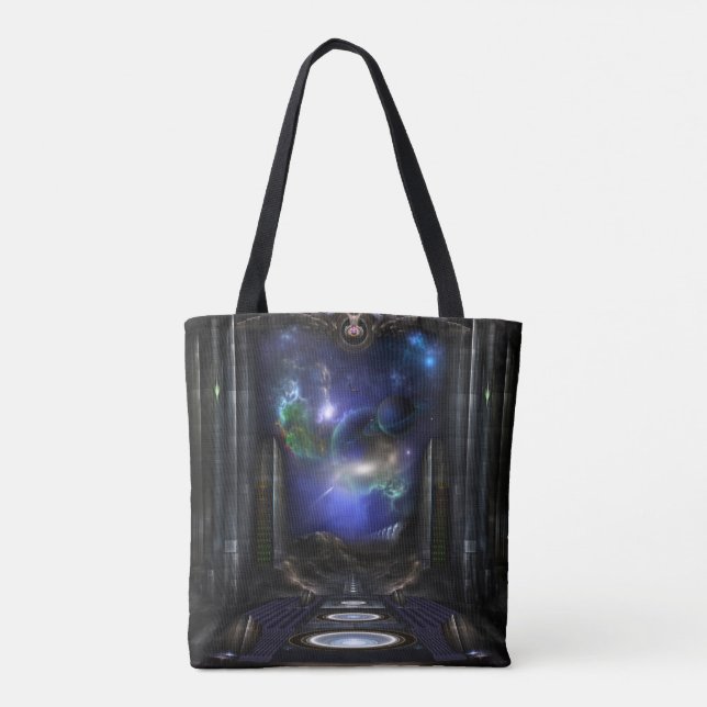 89-123-A9p2 Arsairian 7 Reporting Tote Bag Tygkasse (Baksida)