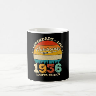 89-årig dagstidning 1936 Fantastisk 89:e födelseda Kaffemugg