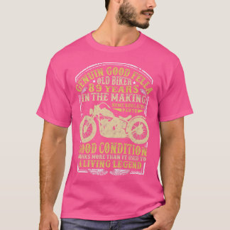89 ÅRS Biker Birthday Classic Vintage motorc T Shirt