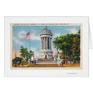 89th St- & flodstranddrevsoldater Hälsningskort
