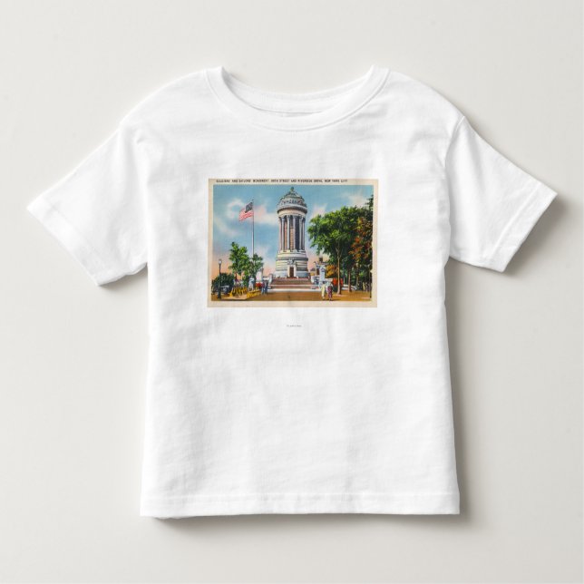 89th St- & flodstranddrevsoldater T-shirt (Framsida)