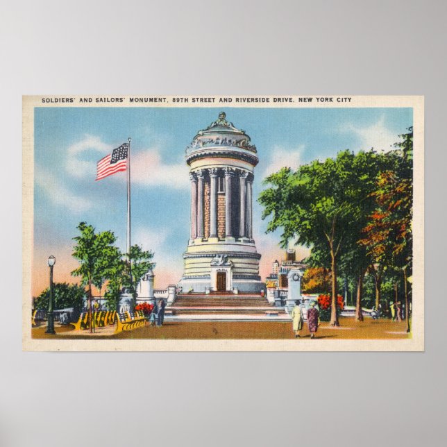 89th St & Riverside Drive Soldiers' Poster (Framsidan)