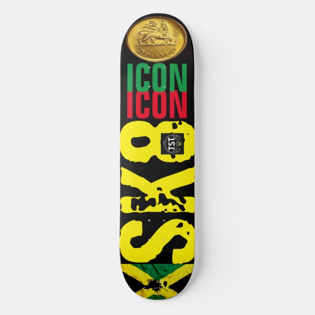 8 1/2-tums Skateboard-däck Mini Skateboard Bräda 18,5 Cm (Framsida)