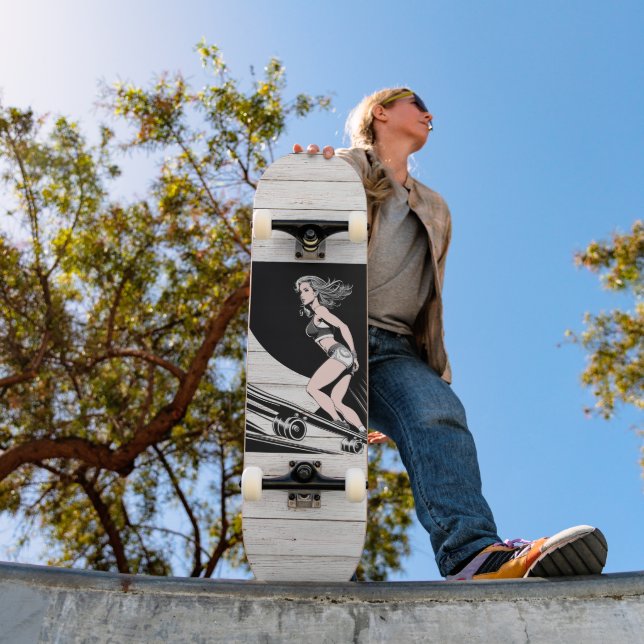 8 1/8-tums skateboard Babe Design Skateboard-skal (Utomhus 1)