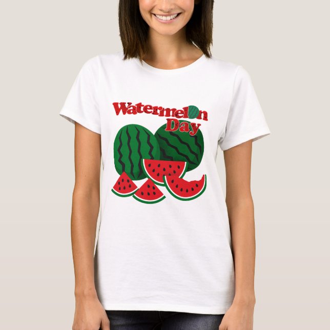 8-3 vattenmelondagen t shirt (Framsida)