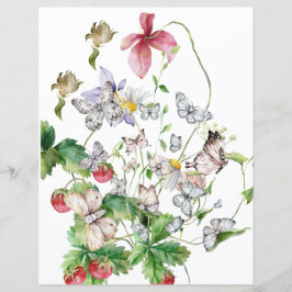 8,5 tum x 11 tum Papper Lakan