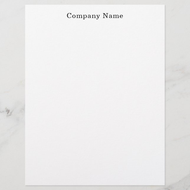8,5" x 11" Brevpapper (Framsida)