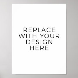 8,5 x 11-tums teckenutskrift/Poster utskrift (Lodr Poster