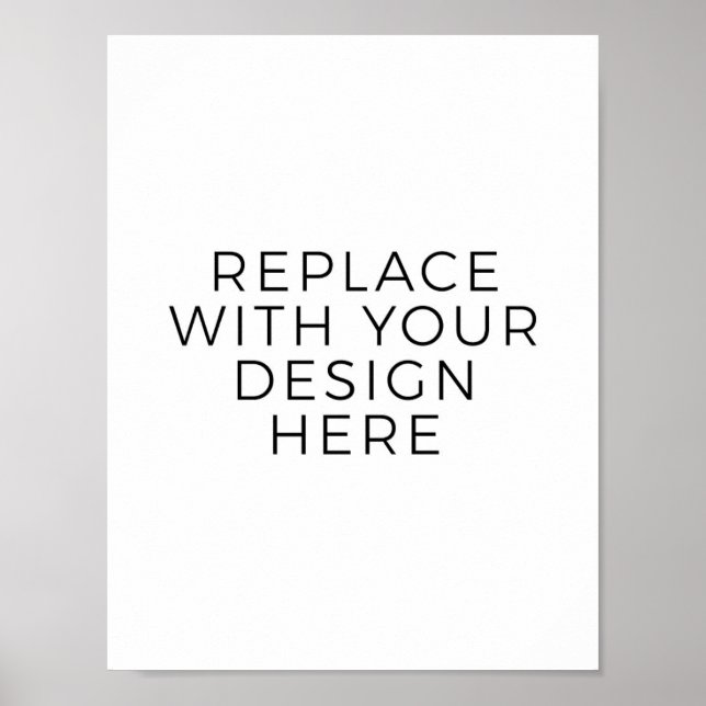 8,5 x 11-tums teckenutskrift/Poster utskrift (Lodr Poster (Framsidan)