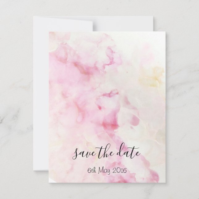 8.9 x 12.7 Flat Save The Date Card Spara Datumet (Framsida)