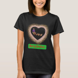 8 Afrikansk amerikansk Jultomten med renar T Shirt