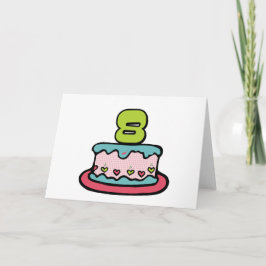 8 Ålderskaka Kort