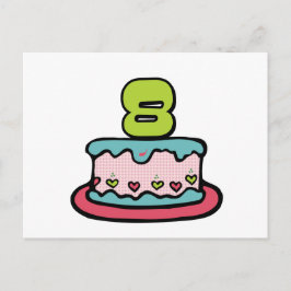 8 Ålderskaka Vykort