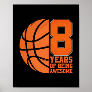 8 år av att vara en fantastisk Skelettälskare 8-år Poster