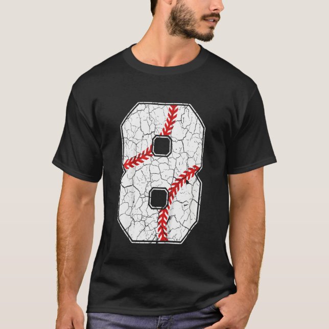 8 år gamla baskiska spelare 8:e födelsedagen t shirt (Framsida)
