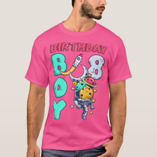 8 år gammal, astronaut, rymdrakett, t shirt