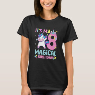 8 år gammal Det är min 8:e magiska födelsedag-Unic T Shirt