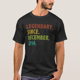 8 år gammal förklaring sedan december 2014 åttonde t shirt