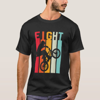 8 Årig Retro BMX Cykel 8-årsdagscykel T Shirt