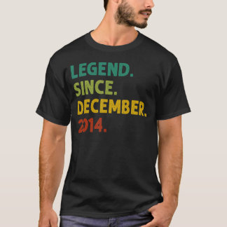 8 års ålder sedan december 2014 t shirt