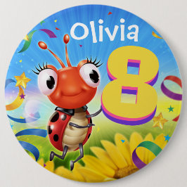 8 års Anpassningsbar födelsedagskalkett Little Lad Knapp