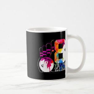 8 års Fantastisk Bowling 8:e födelsedagen Kaffemugg