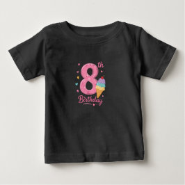 8-års födelsedagsbarn T-shirt