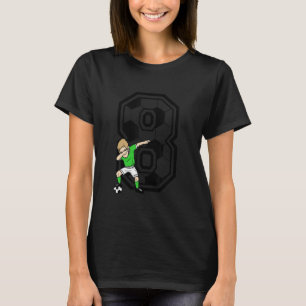 8 års Gamle Soccer Player 8:e födelsedagsbarnen 1 T Shirt